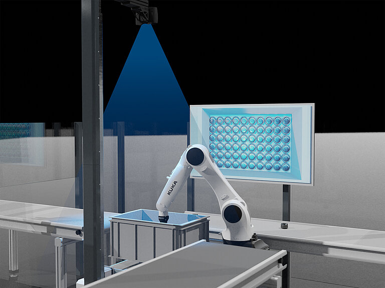 With inos’ bin picking systems, you pick the right component at the right time